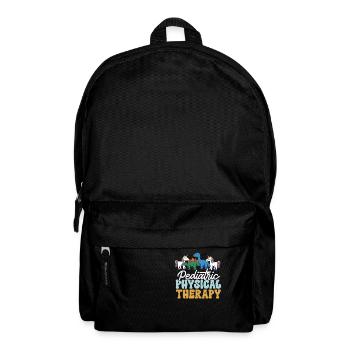 Physiotherapie Kinderphysiotherapeutin - Rucksack - Schwarz - Vorne