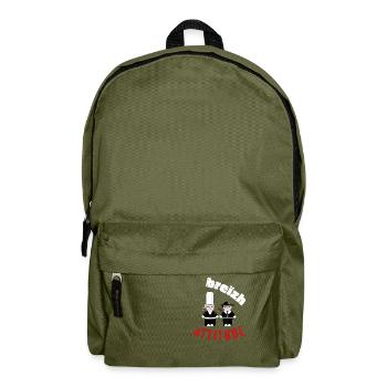 cadeau homme, femme, humour, t-shirt humoristique - Sac à dos - vert olive - Devant