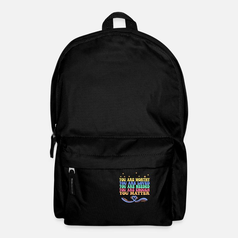 Depression und bipolares Bewusstsein: - Rucksack - Schwarz