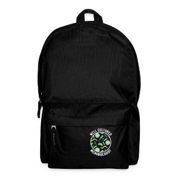 Well Cultured Microbiologist Science Microbiology - Backpack - black - Front