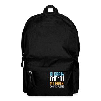 Amateurs d’intelligence artificielle et d’IA - Sac à dos - noir - Devant