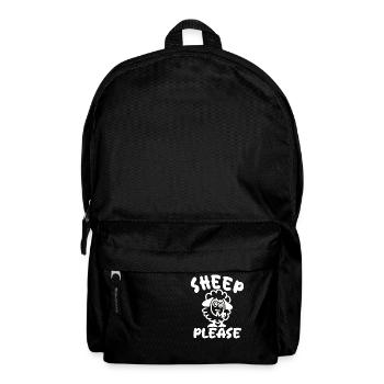 Sheep please - Backpack - black - Front