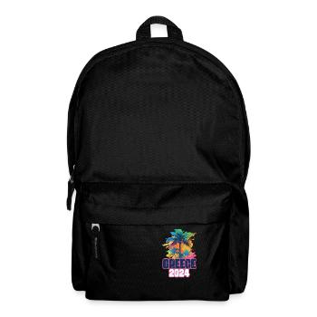 Greece 2024 Holiday Palm Blob - Backpack - black - Front