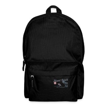 Miami Beach Florida USA Retro Vintage - Rucksack - Schwarz - Vorne