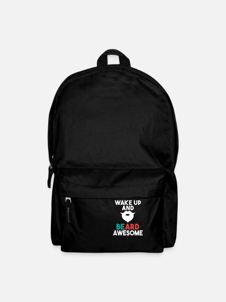Giftidea Beard Men - Rucksack - Schwarz