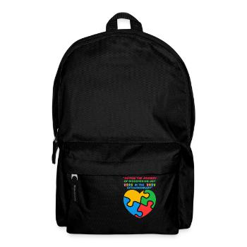 Autisme - Sac à dos - noir - Devant