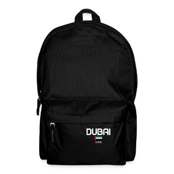 Dubai Skyline UAE Souvenir - Rucksack - Schwarz - Vorne