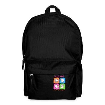 sweet and simple - sketching - Backpack - black - Front