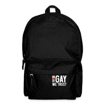 Gay Gifts - Rucksack - Schwarz - Vorne