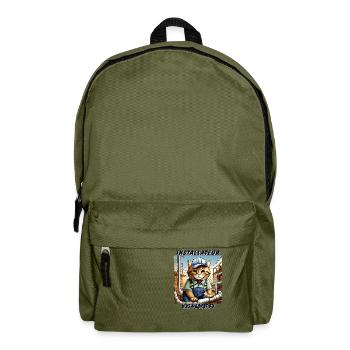 KATZE INSTALLATEUR - Rucksack - Olivgrün - Vorne
