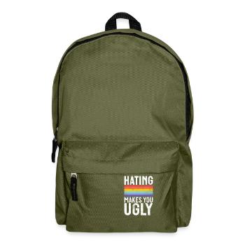 Cadeaux gays - Sac à dos - vert olive - Devant