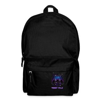 Gamers Video Gaming Geek Console Game Controller - Rucksack - Schwarz - Vorne