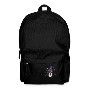 Bernedoodle Dog - Backpack - black - Front