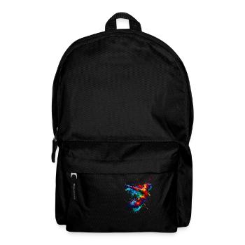 Splash Art Bungee Jumping Bungy Bungee Jumper - Rucksack - Schwarz - Vorne