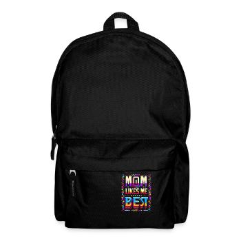Mom Likes Me Best 13 - Backpack - black - Front