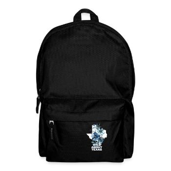 Champs de fleurs sauvages Fleurs sauvages Bluebonnet - Sac à dos - noir - Devant