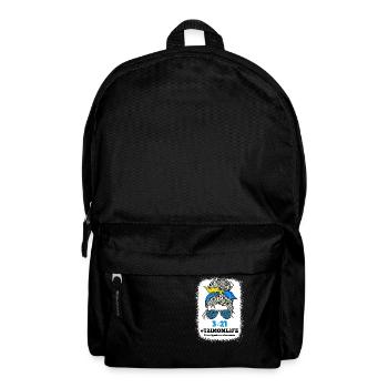 T21 Journée mondiale de la trisomie 21 321 Soutien à la sensibilisation - Sac à dos - noir - Devant