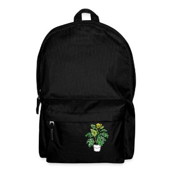 Houseplant / Potted Plant / Decoration / Pot - Backpack - black - Front