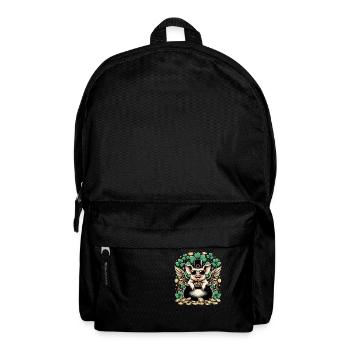 Lucky Pig New Year's Eve New Year - Backpack - black - Front