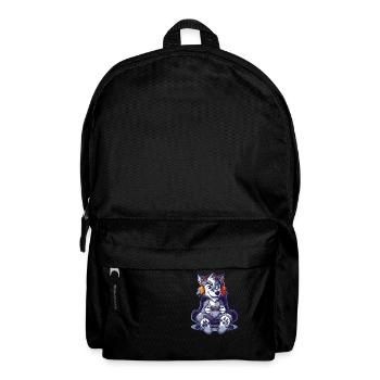 Wolf Videospiel - Rucksack - Schwarz - Vorne