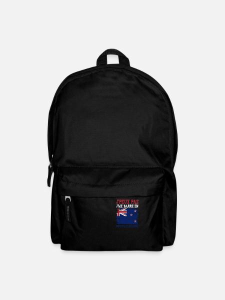 Ich kann nicht, ich bin in Neuseeland - Rucksack - Schwarz