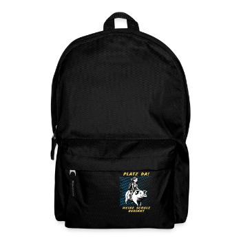 DÉBUT DE L’ÉCOLE DES FILLES COCHONS - Sac à dos - noir - Devant