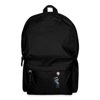Astronaut Weltraum Raumfahrer Luftballon - Rucksack - Schwarz - Vorne