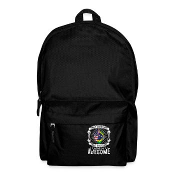 Brésil États-Unis Drapeau - Moitié Américain Moitié Brésilien - Sac à dos - noir - Devant