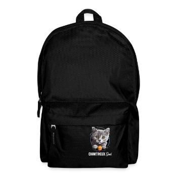 Chartreux Cat Carthusian Cat - Backpack - black - Front