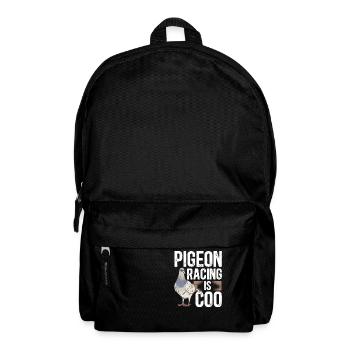 Taubensport Taubenzüchter Brieftaube - Rucksack - Schwarz - Vorne