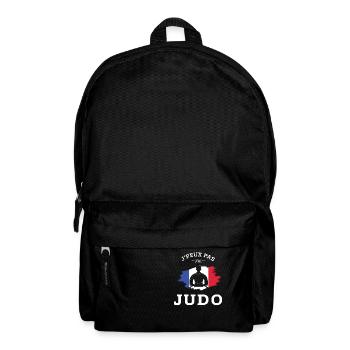 Je peux pas j'ai judo judoka Art Martial Japonais - Sac à dos - noir - Devant
