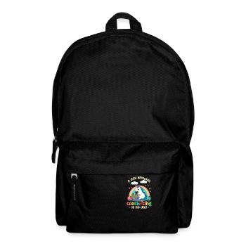 Journée du crochet sans crochet Pas de journée - Sac à dos - noir - Devant