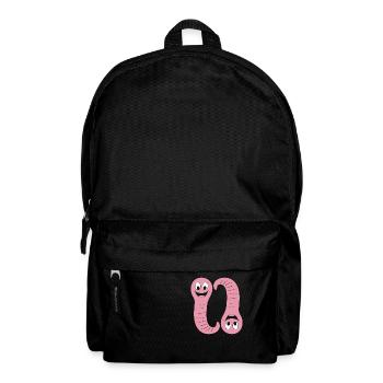 ver de terre - Sac à dos - noir - Devant