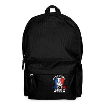 French Food Gifts - Rucksack - Schwarz - Vorne