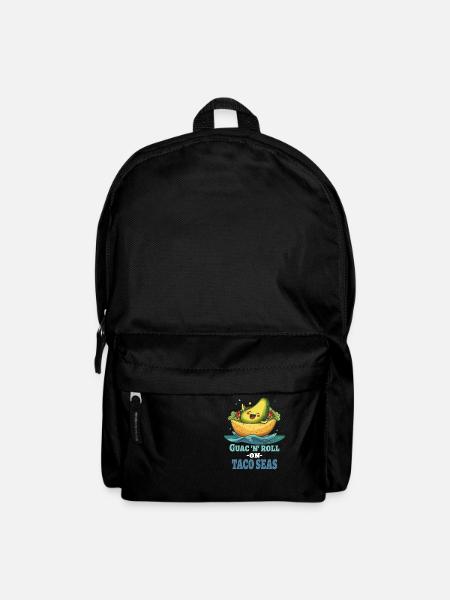 Guac N Roll Auf Taco Meeren - Rucksack - Schwarz