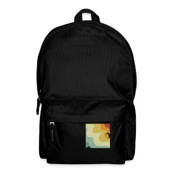 Kitesurfing - Rucksack - Schwarz - Vorne