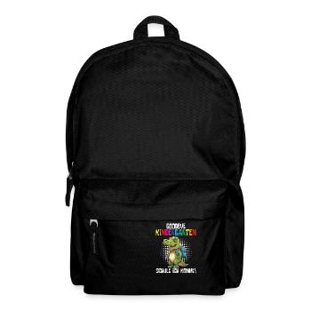 School Enrollment Dino Back to School - Backpack - black - Front