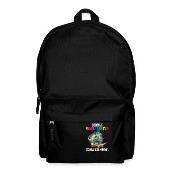 School Enrollment Dino Back to School - Backpack - black - Front