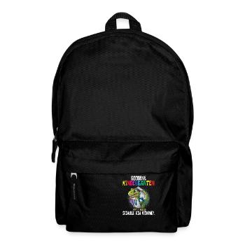 School Enrollment Dino Back to School - Backpack - black - Front