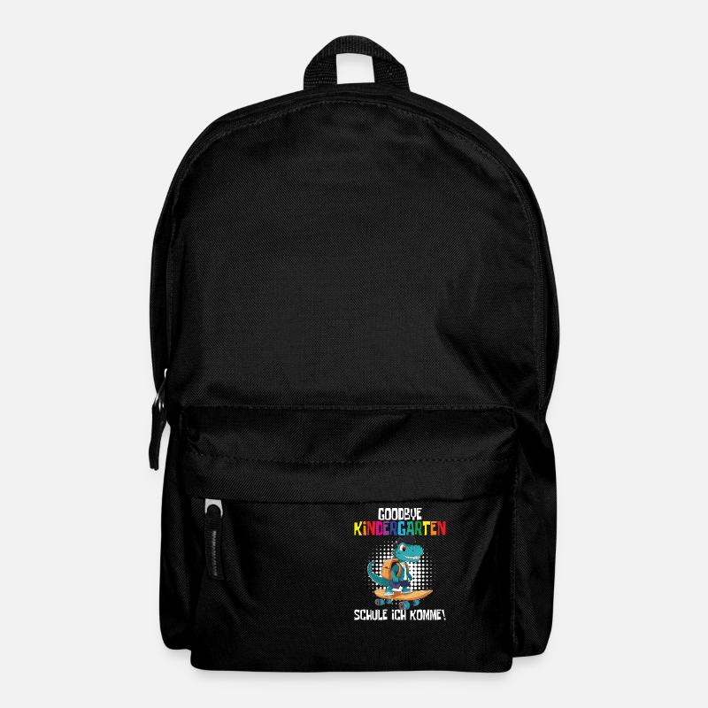 Schültüte Einschulung Dino Schulanfang - Rucksack - Schwarz