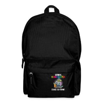 School Enrollment Dino Back to School - Backpack - black - Front