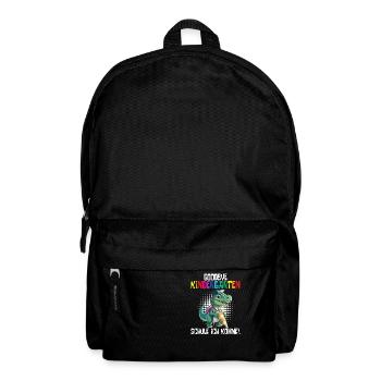 School Enrollment Dino Back to School - Backpack - black - Front