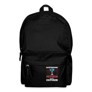 Barkeeper-legende Im Ruhestand, Aber Nicht - Rucksack - Schwarz - Vorne