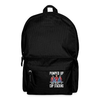 Empilage de gobelets Speed Stacker - Sac à dos - noir - Devant