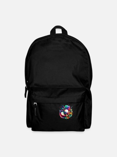 Bunter Golfer Golfspieler Golfer Golfer - Rucksack - Schwarz