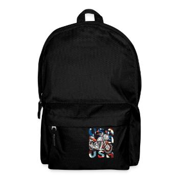 MOTORRAD USA - Rucksack - Schwarz - Vorne
