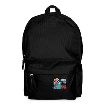 Vater & Sohn ein Verrücktes Team Partnerlook - Rucksack - Schwarz - Vorne