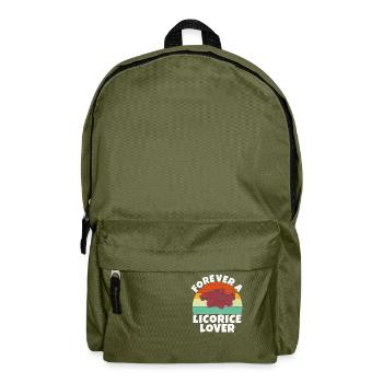 Cadeaux de réglisse - Sac à dos - vert olive - Devant