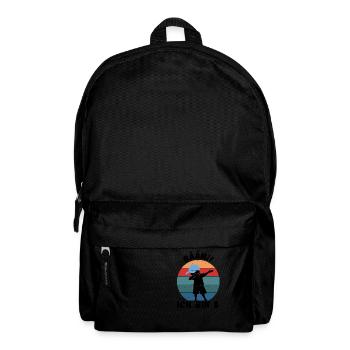 BÄÄM - DAB Tanz zum 8. Geburtstag - Rucksack - Schwarz - Vorne