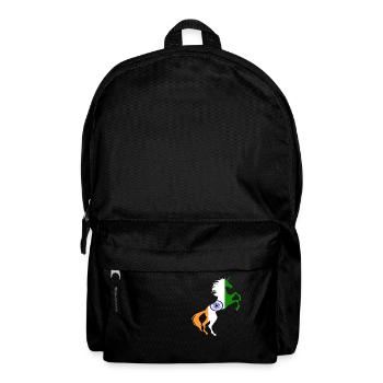 T-Shirt Drapeau Inde Licorne Magique Licorne Indienne - Sac à dos - noir - Devant